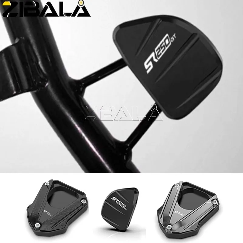 

2025 For VOGE SR250GT SR 3 SR3 2023 - 2026 CNC Aluminium Kickstand Side Stand Enlarger Side Brace Assist Motorcycle Accessories