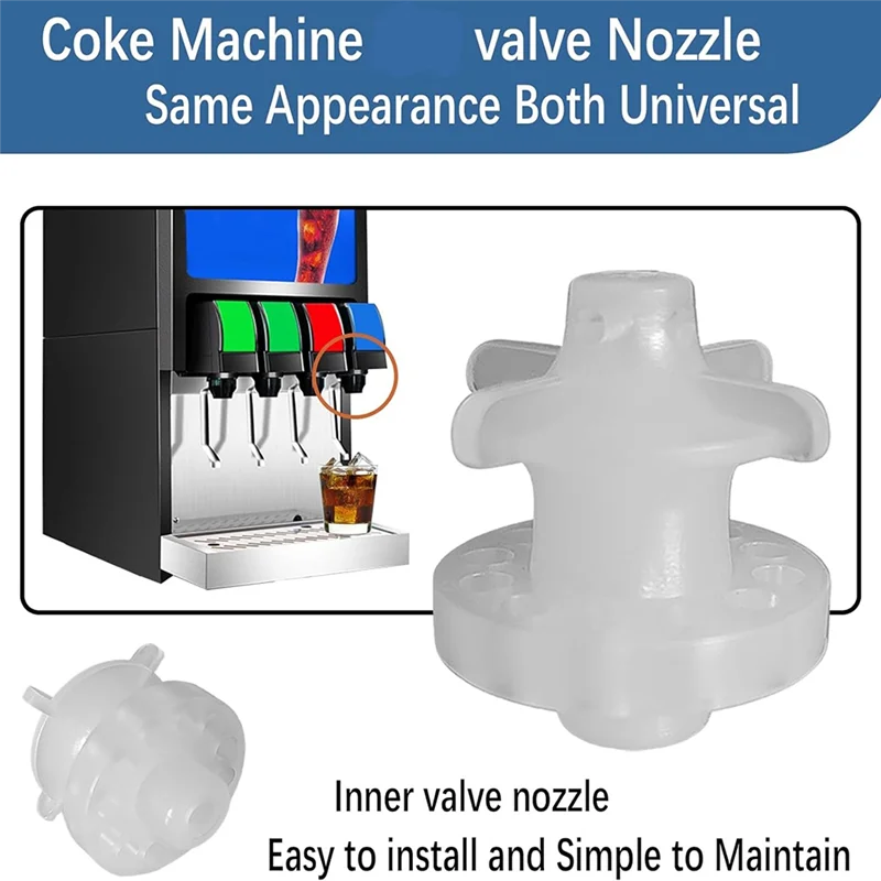 AT28-LEV コークマシン 3.0 バルブ 6 個ソーダマシン交換部品ほとんどのモデルのコーラマシン用