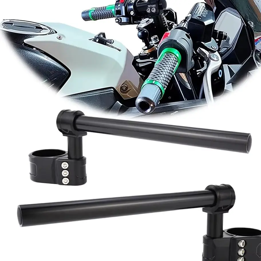 53mm Motorcycle Clip on Ons Fork Handlebar RSV 1000 Mille ZXR 750 / R Speed Triple Monster For APRILIA KAWASAKI TRIUMPH DUCATI