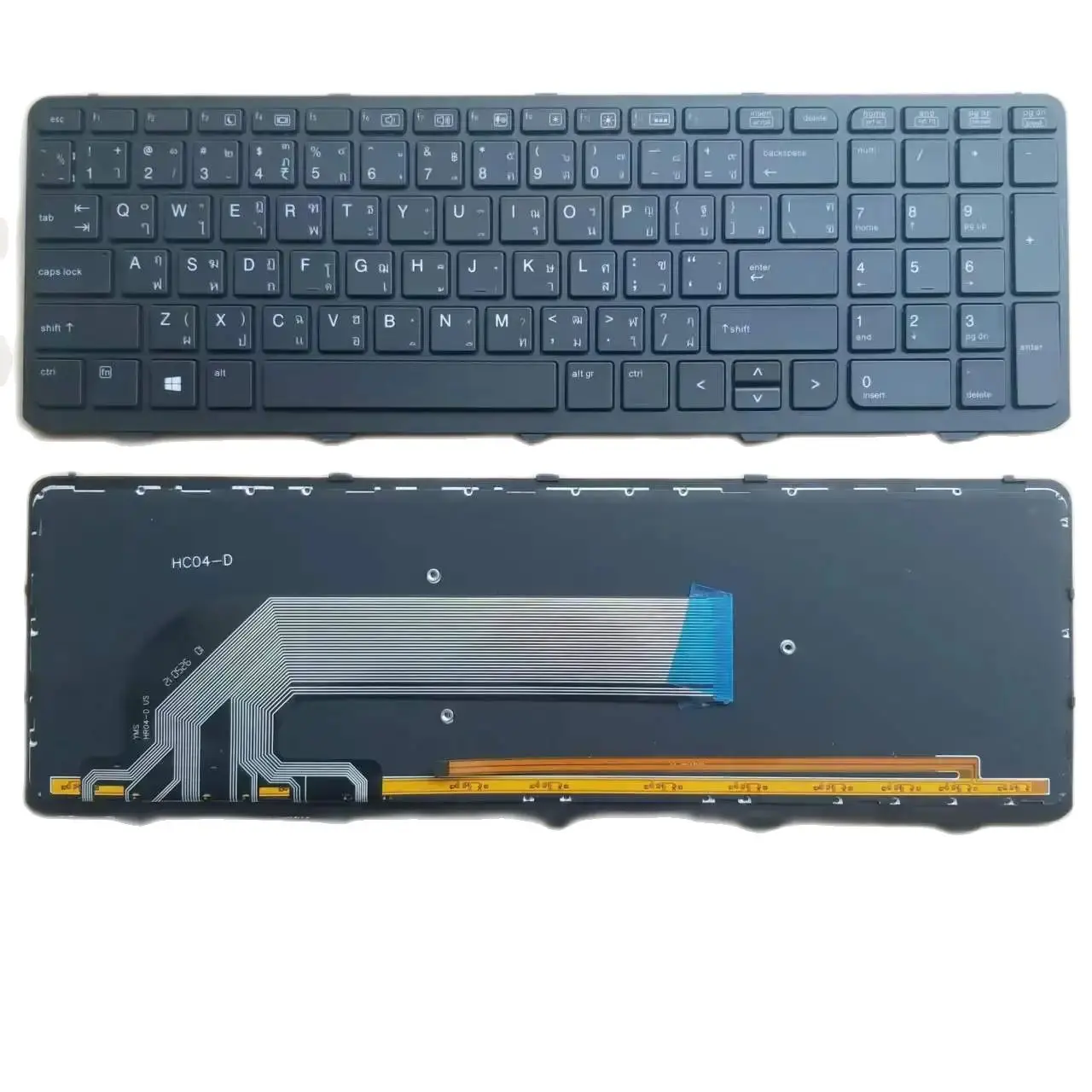 

Новая тайская клавиатура для HP Probook 450 G0 450 G1 450 G2 455 G1 455 G2 470 G0 470 G1 470 G2 TI, клавиатура с подсветкой