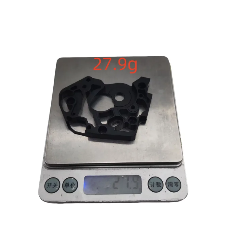 Funssor Aluminum CNC Voron CW2 Skeletonized Lightweight Stealthburner Extruder Motor Plate Hollow Out Backplane