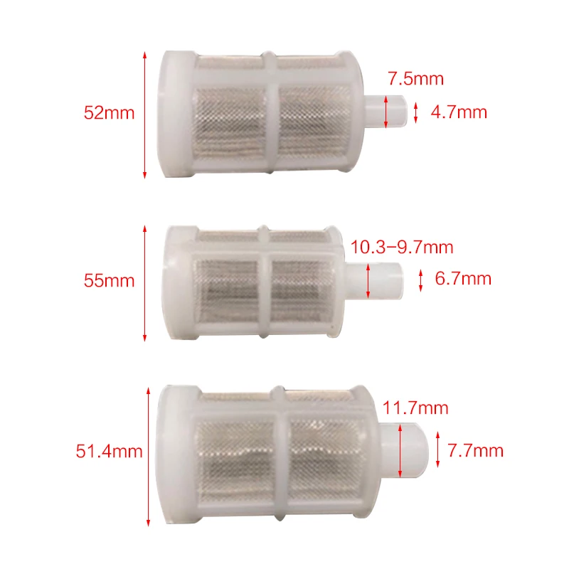 

5PCS 8/10/12mm Water Pump Net Filter Garden Micro Irrigation Water Pump Protect Hose Mesh Filter Water Clean Screen Net Filter