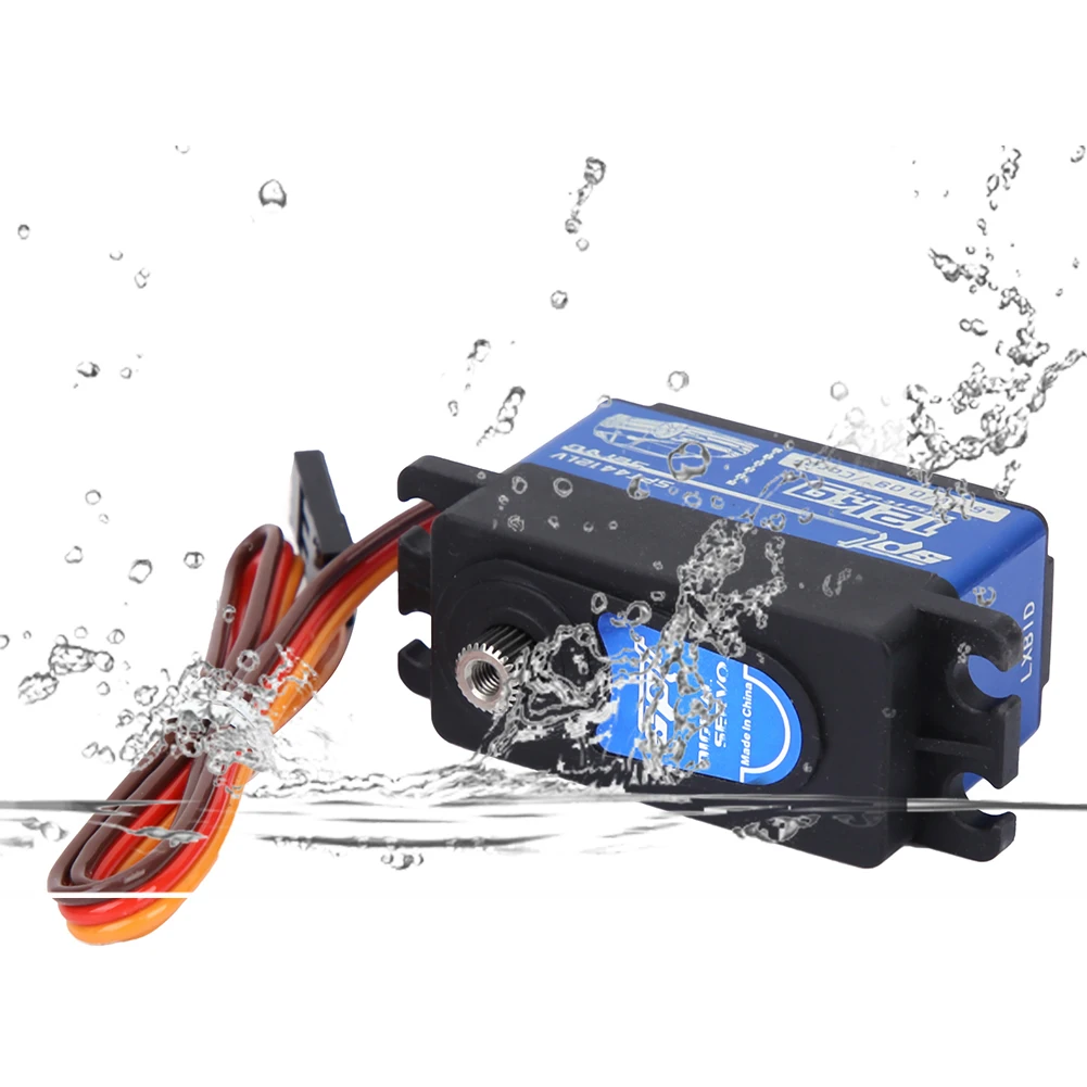 Digitales servo für rv kultur fernbedienung drift spt4412lv 12kg digitales servo großes torsion metall getriebe für rv metall digital servo – Detail 5