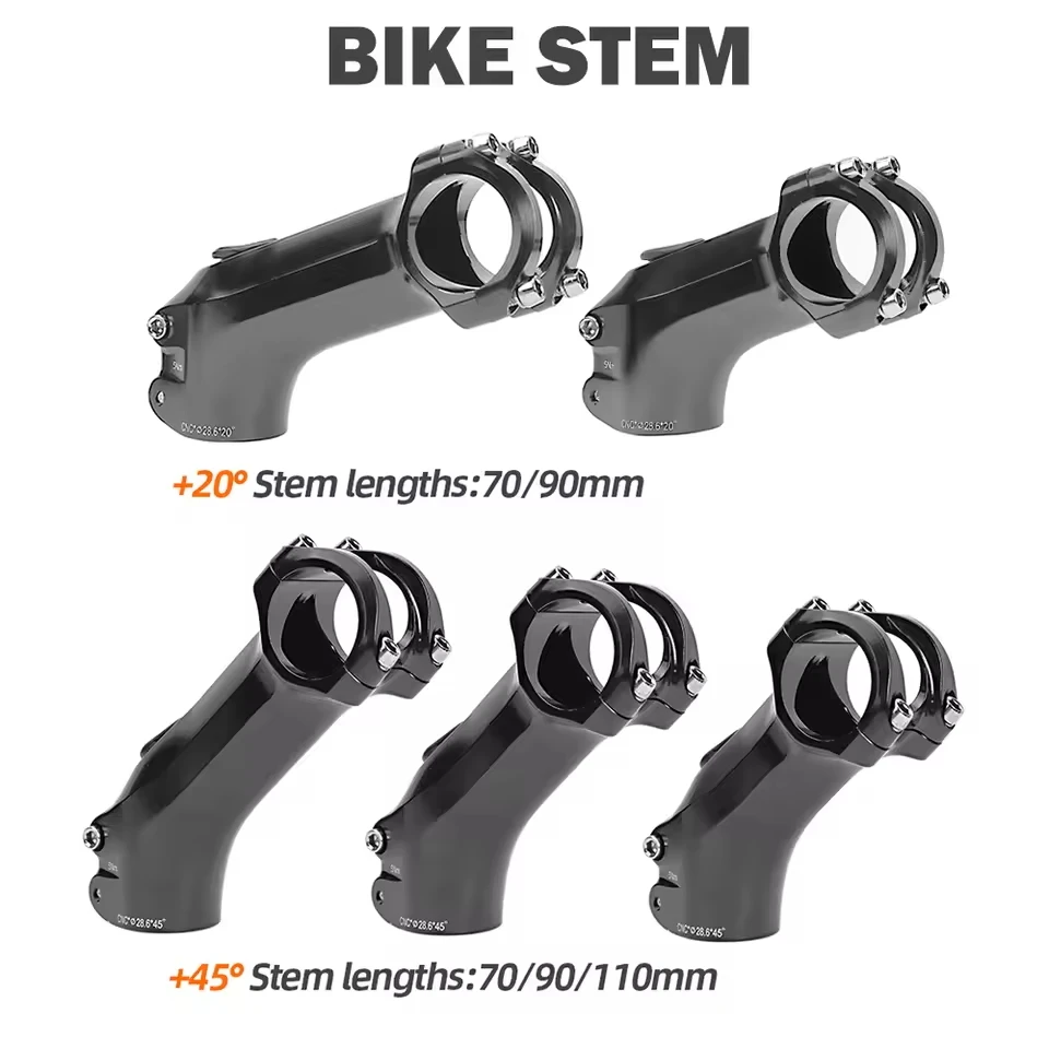 Paloma MTB CNC Bike Stem 31.8mm Power Parts Riser Bicyle Handlebar Stem 20/45 Degree Handle Extender Off Road Mtb Power Stem