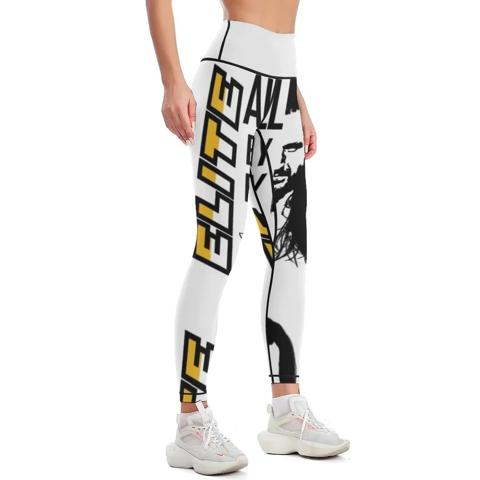 adam cole all elite bay bay face Leggings Fitness's gym clothes gym wear gym's sportswear Womens Leggings