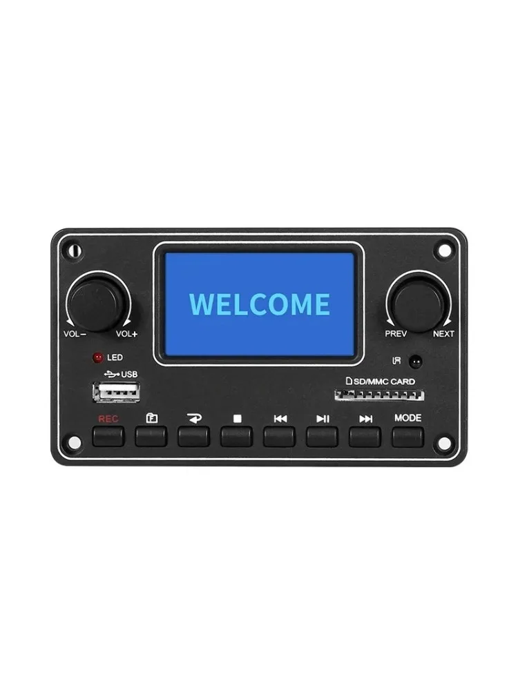Płytka dekodera MP3 Bluetooth TDM157, cyfrowy moduł odtwarzania audio, obsługa wejść USB, SD, AUX, FM, wysokiej jakości obwód audio DIY. — 2