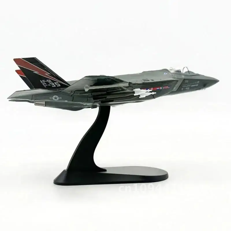 1/72 Acale USAF F35 F-35A Lightning II Kampfflugzeug Flugzeug Druckguss Legierung Metall Modell Spielzeug Für Sammlung-Flug Modus