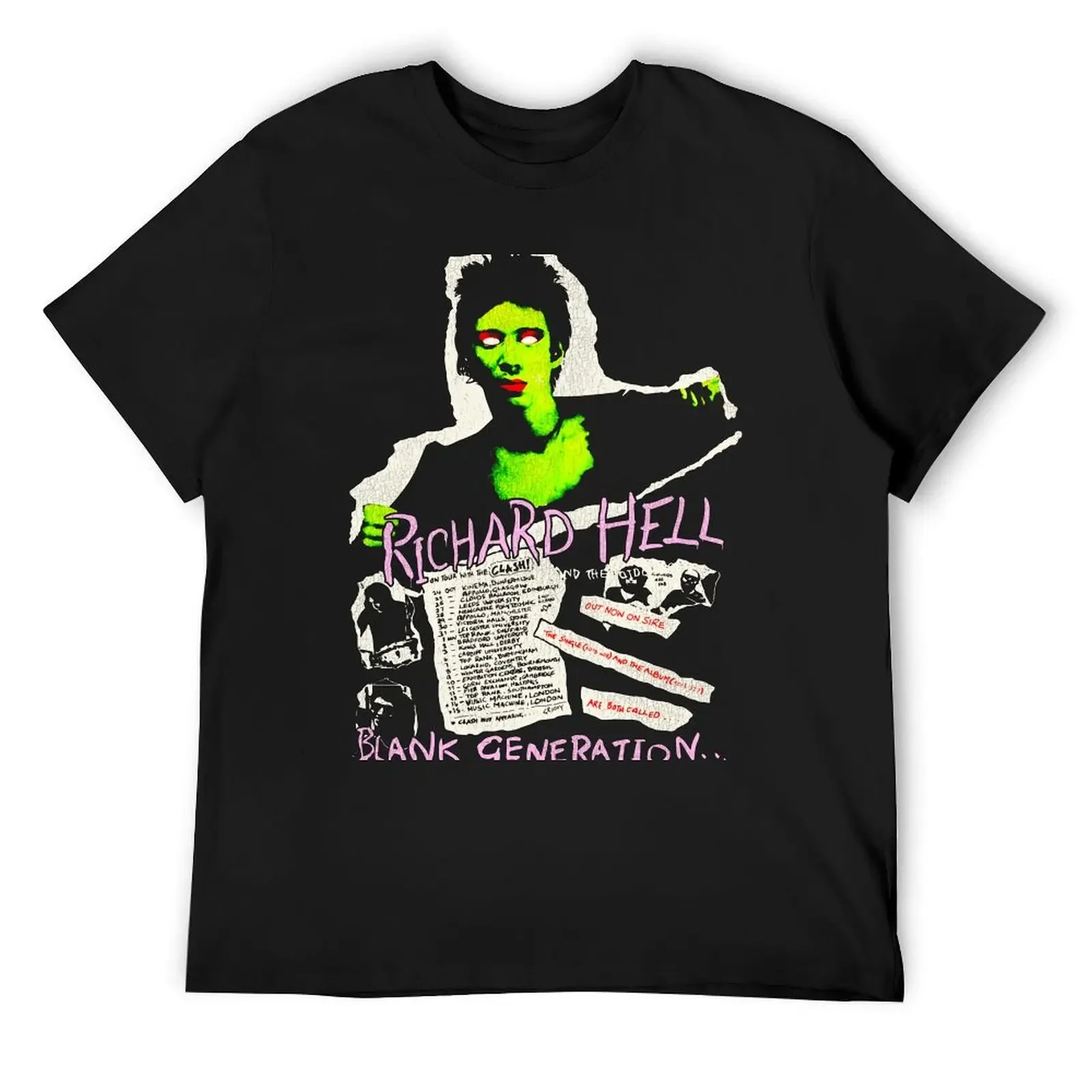 

Richard Hell --- Blank Generation T-Shirt topping graphic t shirt vintage oversize t-shirts man Men's clothing