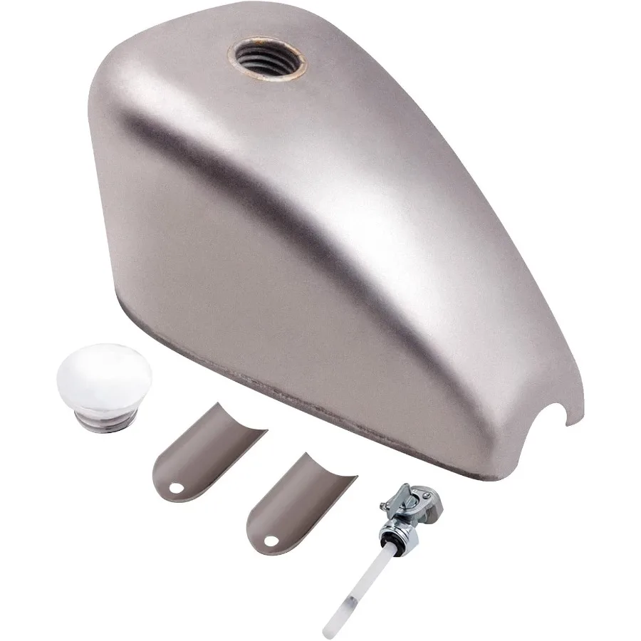 خزان الوقود الغازي سعة 3.1 جالون حامل مباشر لدراجة نارية Harley Sportster Ironhead Bobber 19551978 خزان الوقود المخصص على الطراز القديم
