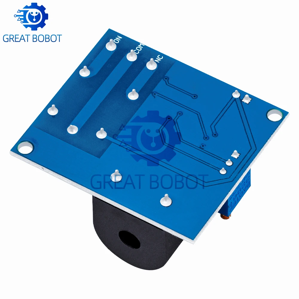 for Arduino-Compatible DC 12V Safety Relay Module (1PC): 5A Overcurrent Protection – AC Current Detection