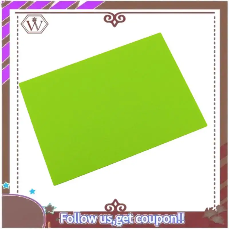 ABBG-2X Green Color A5 Sheet Laser Rubber For Stamps Engraving No Smell Laser Rubber