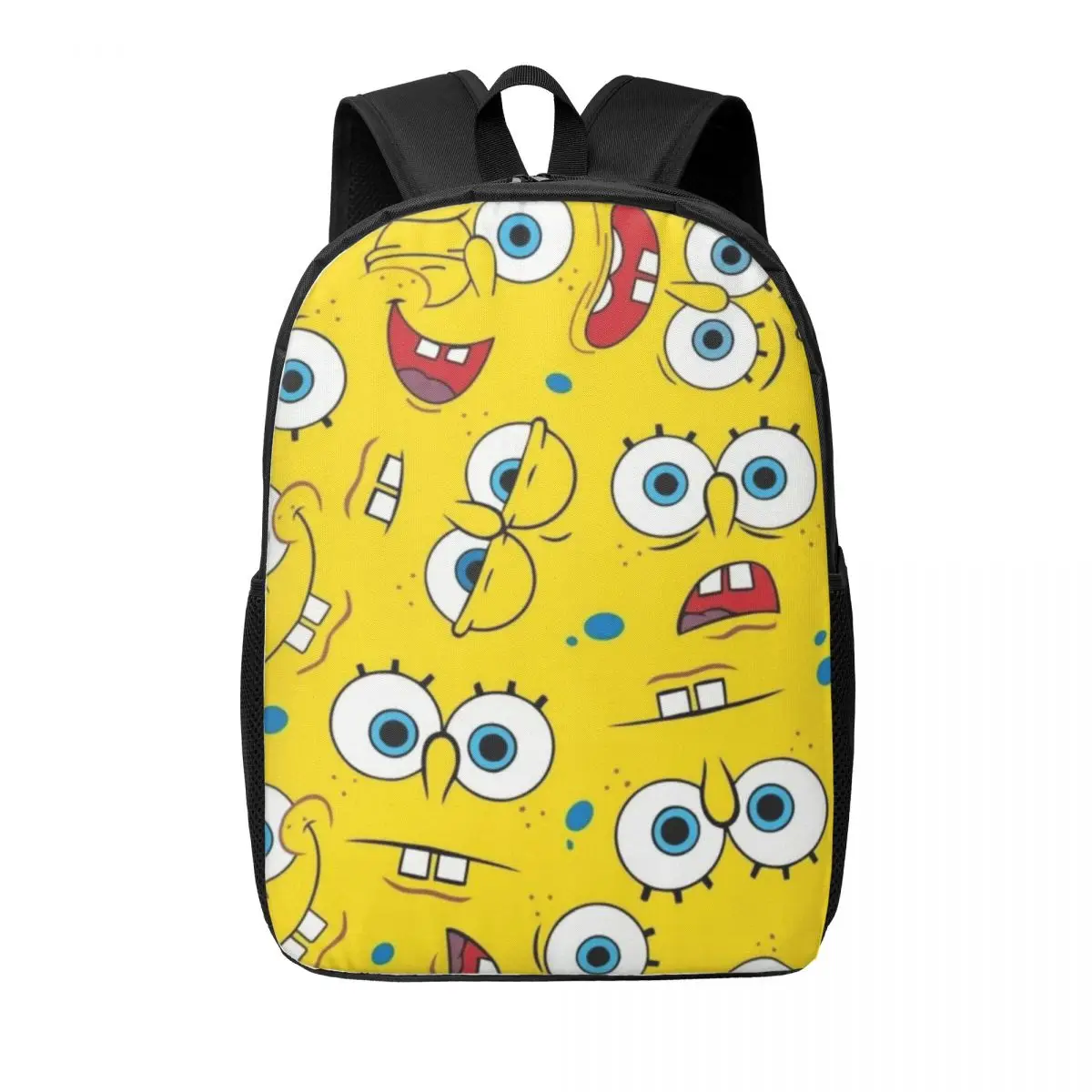 

Spongebob 17-Inch Simple Student Backpack - Lightweight and Spacious School Bag for Boys and Girls