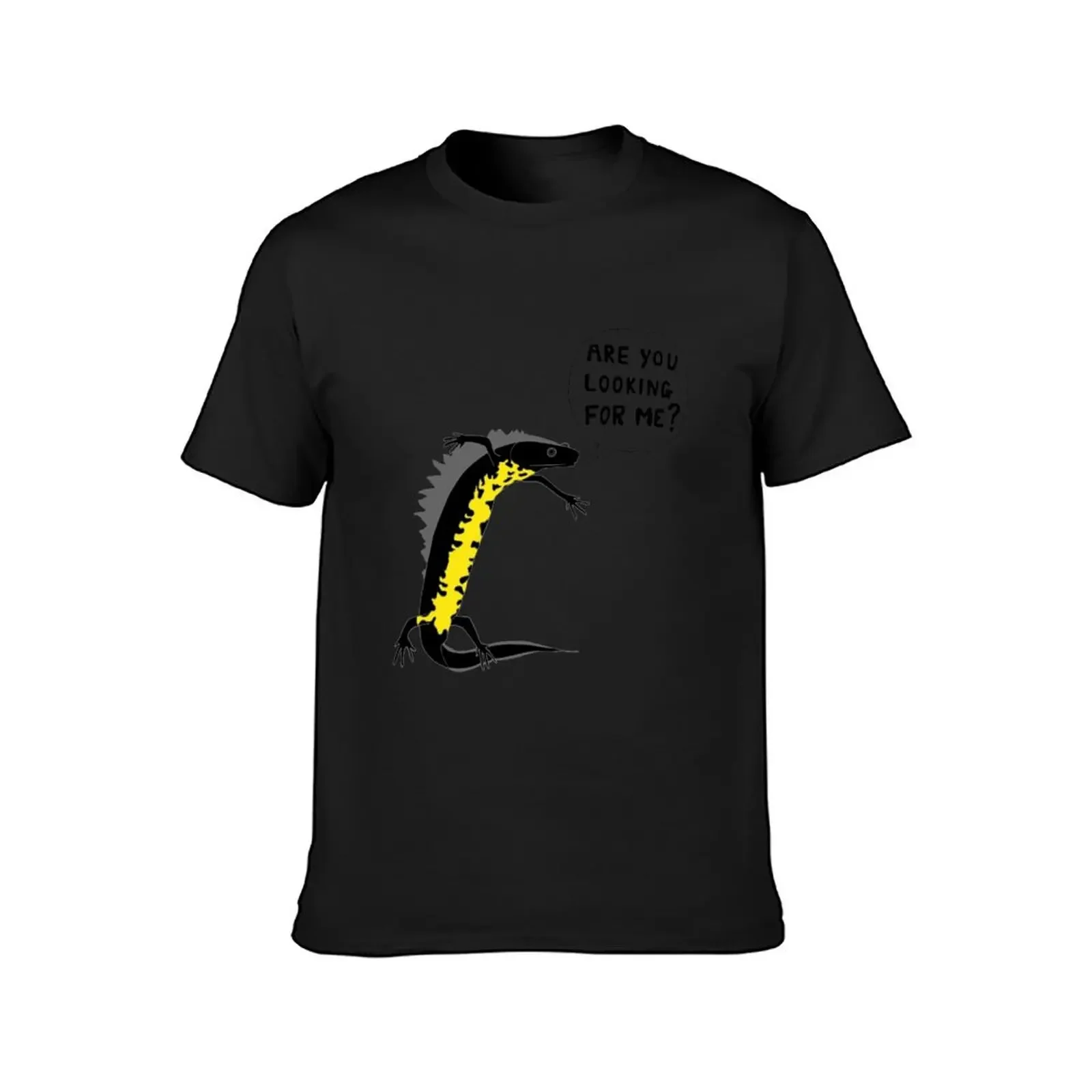 Ecology Cute - The Great Crested Newt! T-Shirt Blouse summer top designer t shirt men