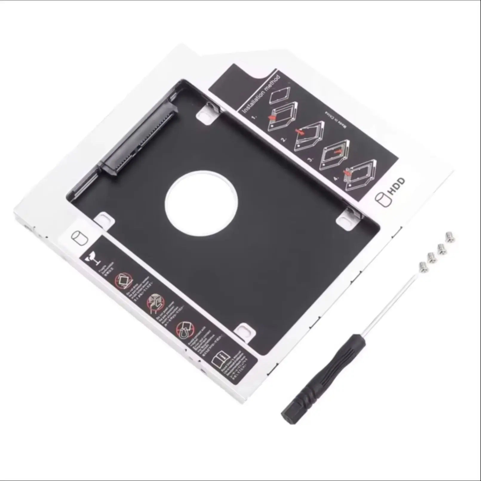 9.5mm 2nd HDD Hard Drive Optical bay Caddy Frame Bracket Tray for Acer E1-522 E1-532 E1-570 E1-572 E5-571 E5-571G E5-521 E5-471G