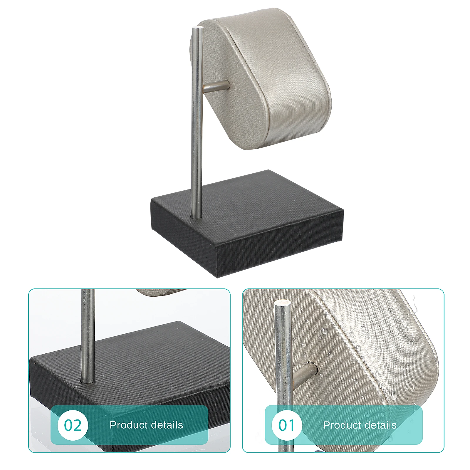 

1pc Watch Display Rack Simple Design Stable Base Bracelet Jewelry Holder Stand Storage Organizer Durable Light Convenient Watch