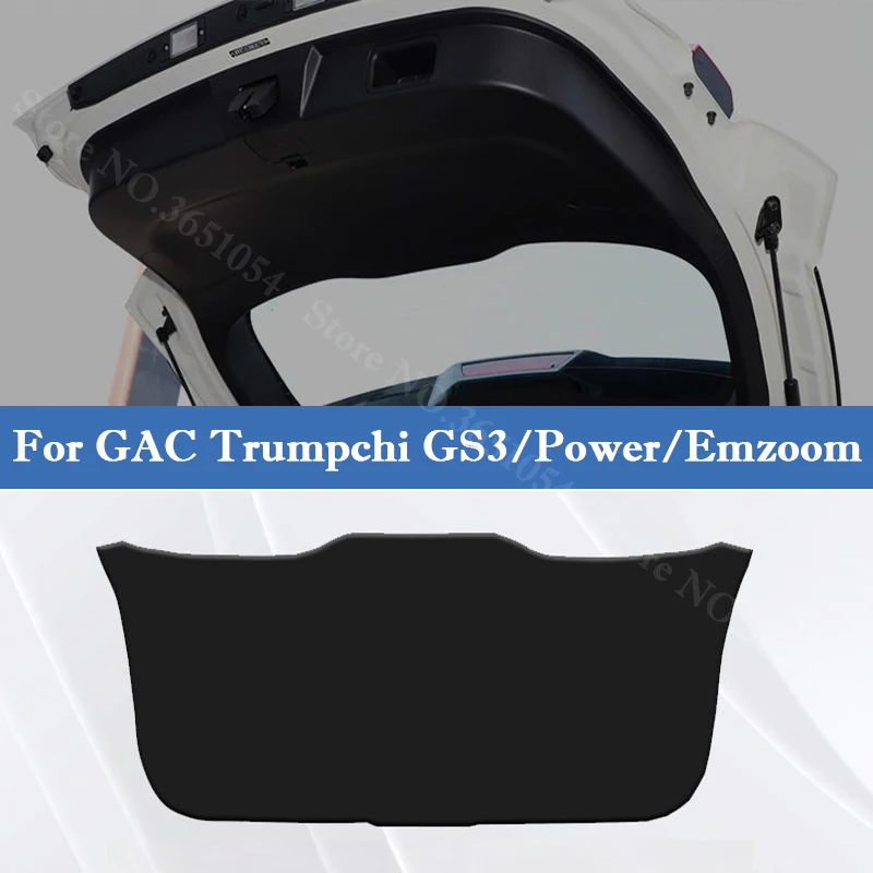 

For GAC Trumpchi GS3 Power Emzoom 2017-2026 Car Trunk Door Anti Kick Pad Tailgate Protection Mat Cargo Liner Interior Accessorie