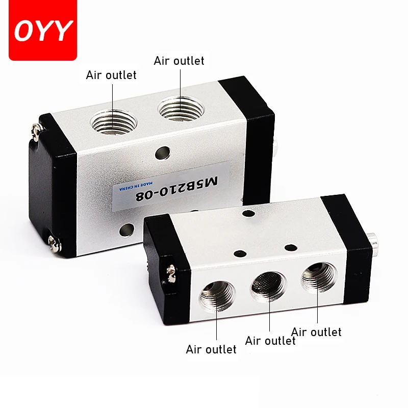 M5B110-06 기계식 밸브 M5CM5D M5R M5L M5Y M5PP 공압 수동 스위치 M5PF210-08