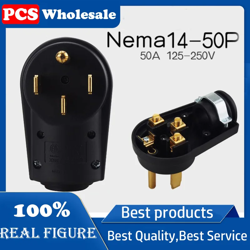 Nema 14-50P Male and female head of America standard high-power industry since the wiring ETL Avoid welding power plug 50A 125V