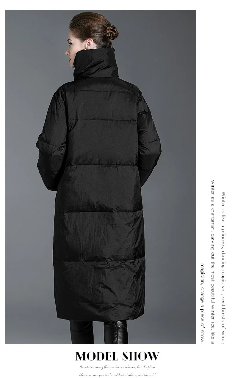 Piumino da donna nuovo moda invernale per pendolarismo Piumino antivento sciolto High Street