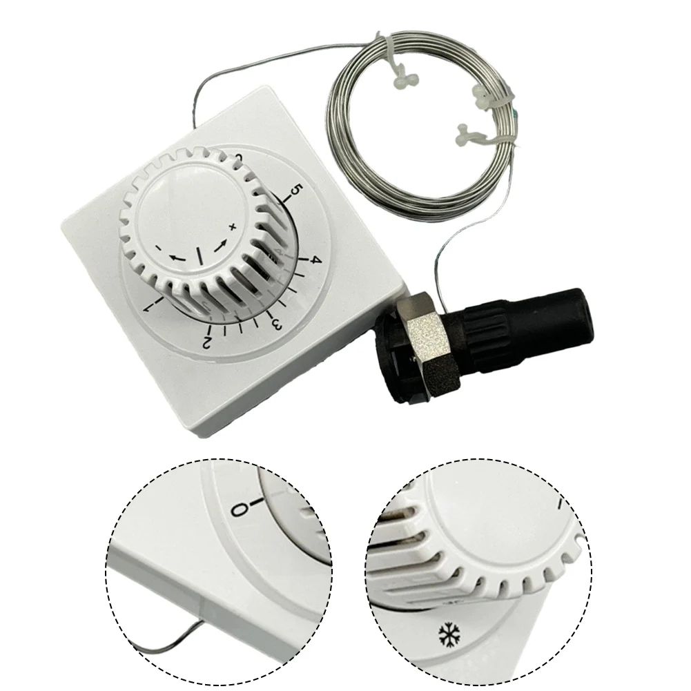 

Термостат для индивидуальной установки, головка термостата, дистанционное управление термостатом, капиллярная трубка, металл и пластик