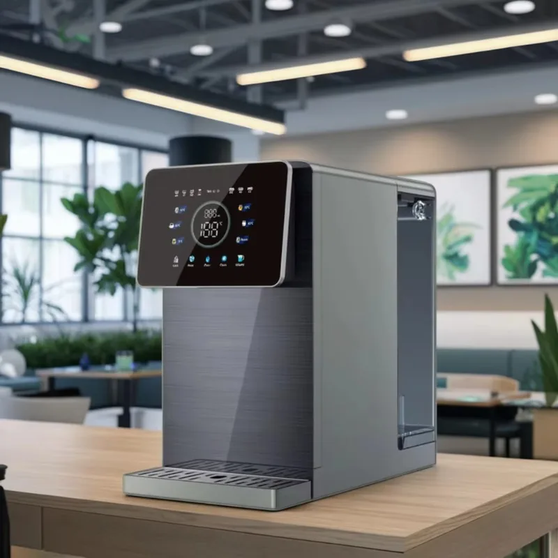 High Quality Reverse Osmosis Water Filter Dispenser Intelligent Hot Cold Water Purifier Adjustable Temperature for Home Office