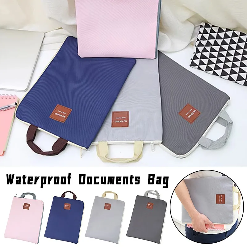 

Водонепроницаемая сумка для документов, органайзер для сортировки файлов, школьная портативная офисная сумка, портфель формата А4, сумки для хранения, новинка