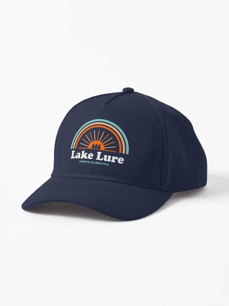 Lake Lure North Carolina Rainbow Cap For Women Men Hip Hop Cap Street Dad Hat