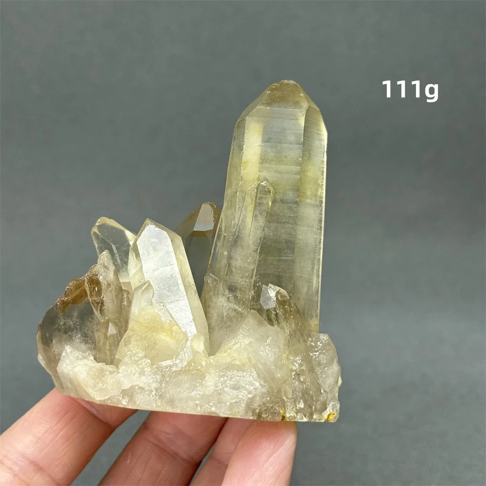 Citrine Specimen Tower Crystal Natural Quartz Stone Mineral Energy Healing Spiritual Aura Witchcraft Home Decoration