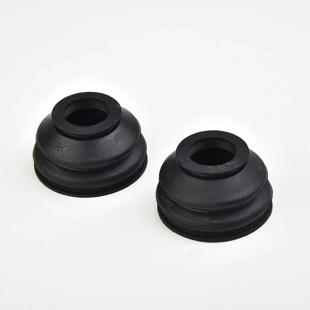 

Ball Joint Dust Boot Covers Hot Minimizing Wear Part Replacement Replacing Rubber Set Assembly Black Tie Rod End