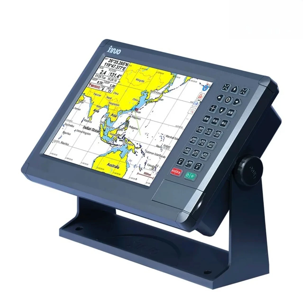 

Xiamen Xinnuo Beidou Navigation 10,4-дюймовый корабельный аппарат Beidou GNSS для спутниковой навигации XF-1069