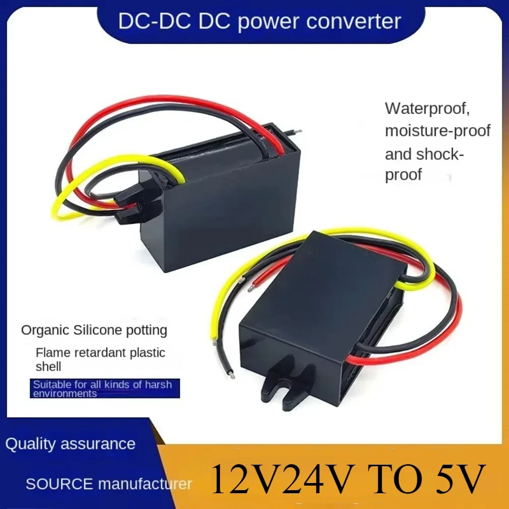 DC DC 12v 24v to 5v 12V to 5V 1A 3A 5A 8A 10A 5 Volts Voltage Reducer Step-down Module Power Converter Buck Voltage Converter