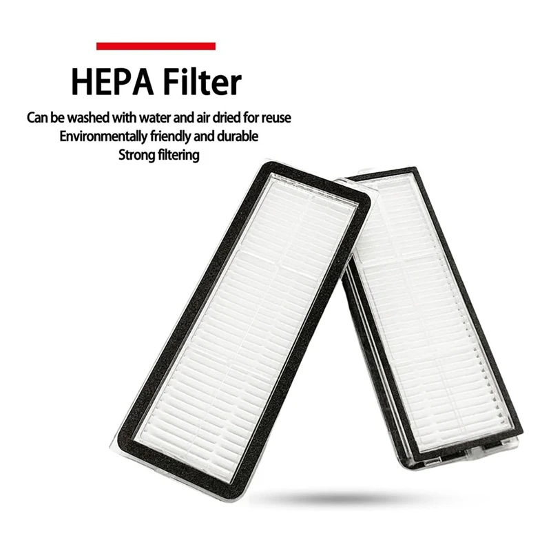 Accesorios para Roborock Qrevo Curv / P20 Pro piezas de vacío rodillo principal Cepillo Lateral filtro Hepa paño de mopa bolsa de polvo