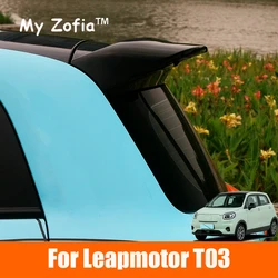For Leapmotor T03 2023 2024 2025 Car Rear Top Tail Wing Spoiler Rear Trunk Wing Exterior Protection Modification Accessories