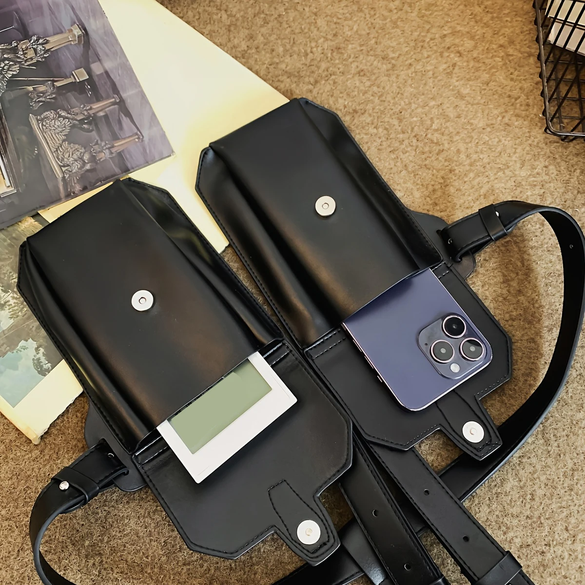 حقيبة ظهر كلاسيكية جديدة للعمل في الهواء الطلق متعددة الوظائف يمكن ارتداؤها للرجال حقيبة سترة تكتيكية محمولة