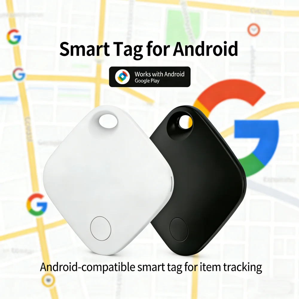 

Bluetooth-трекер CD для устройств Android, совместимый с приложением Google Find My, для поиска ключей, умный брелок для питомцев, для Xiaomi, Samsung, Motorola