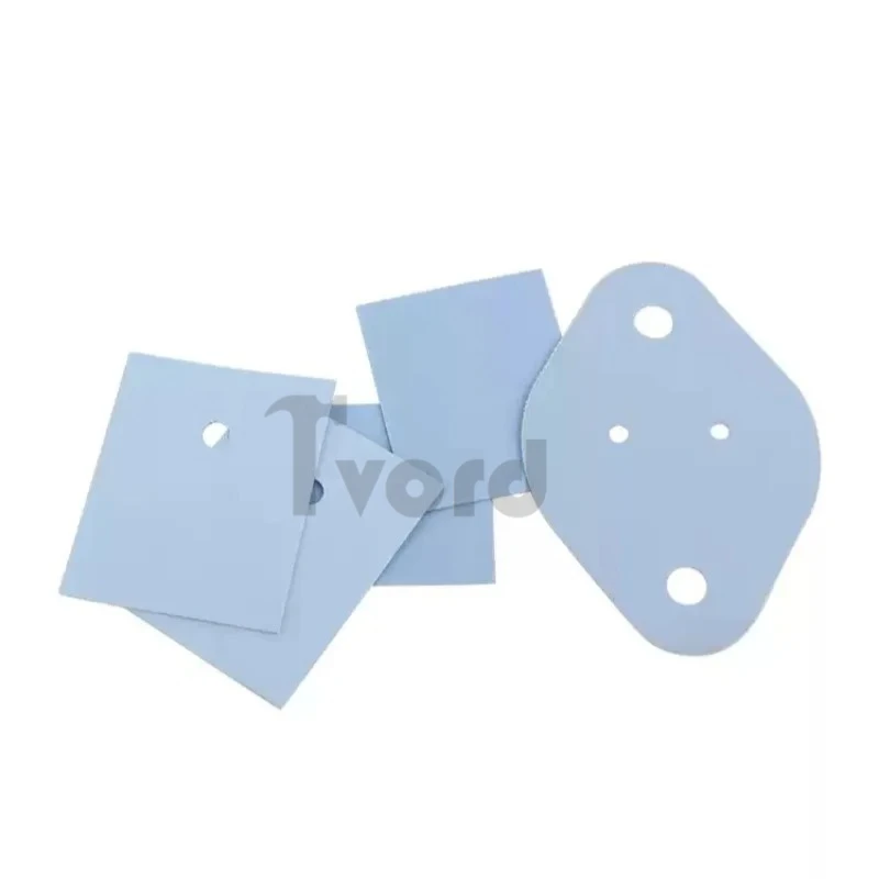 TO-3P/TO-3P1/TO-3P3/TO-220/TO-3 Silikon Wärmeleitpad Blätter Transistor Isolator Isolierdichtung