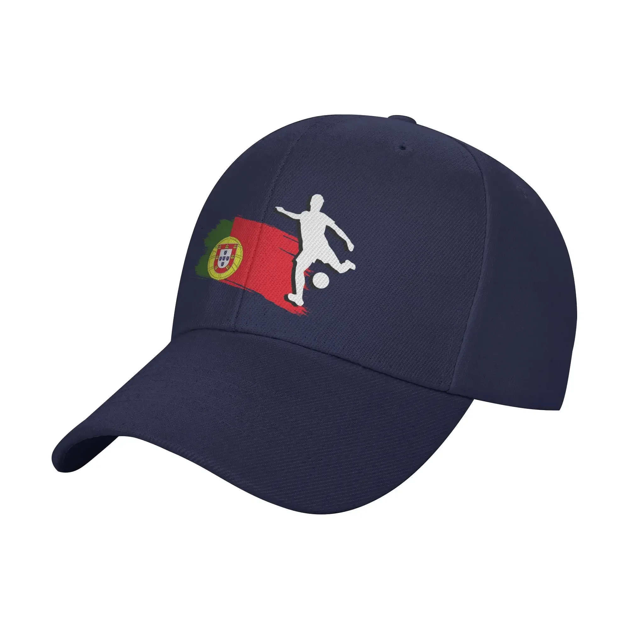 New Portugal Football  Baseball Cap  Female Male Custom DIY Trucker Hat Summer Trendy Outdoor Sports Sun Visor Snapback Cap