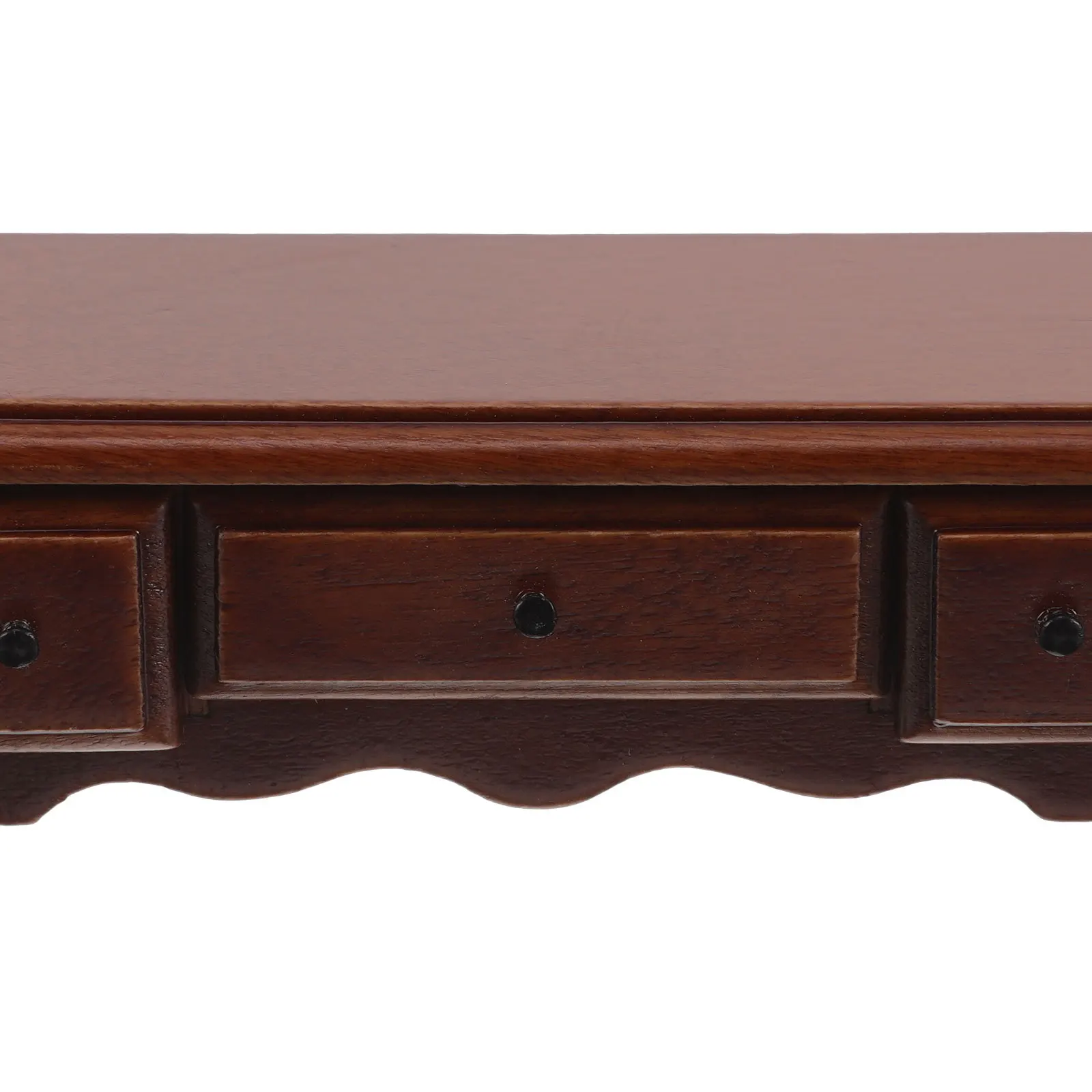 Meble do salonu dla lalek, stolik, miniaturowy model sceny, stoliki kawowe, biurko w stylu vintage