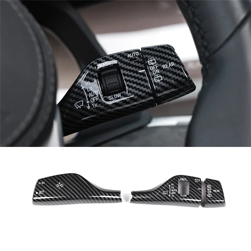 ممسحة السيارة التبديل غطاء لسيارات BMW X1 X2 X3 X4 X5 X7 G01 G02 G05 SUV بدوره إشارة ممسحة رافعة غطاء ديكور ملصق Trim-A67F