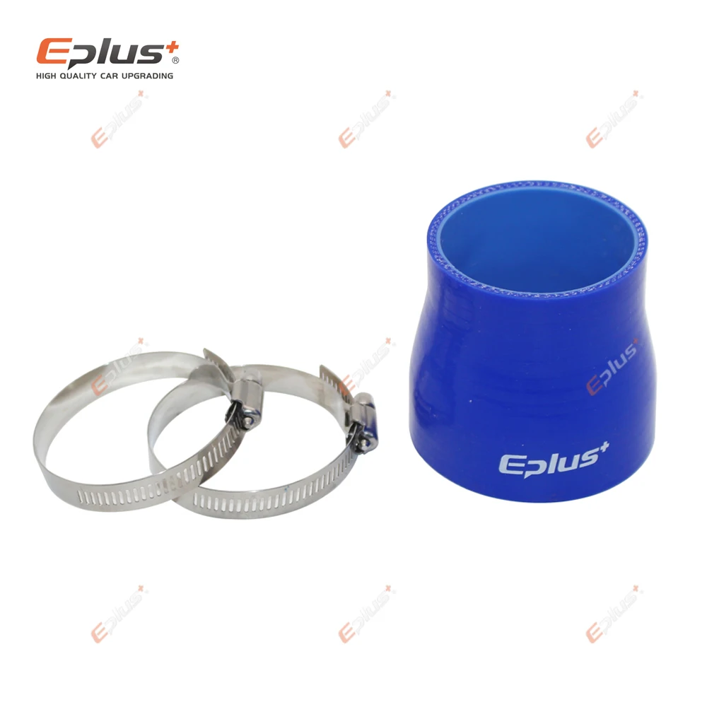 Silikon-Hoser reduziert den geraden Adapterstecker, hochtemperaturbeständig, universeller Auto-Ladeluftkühler, Turbo-Ansaugrohr, blau