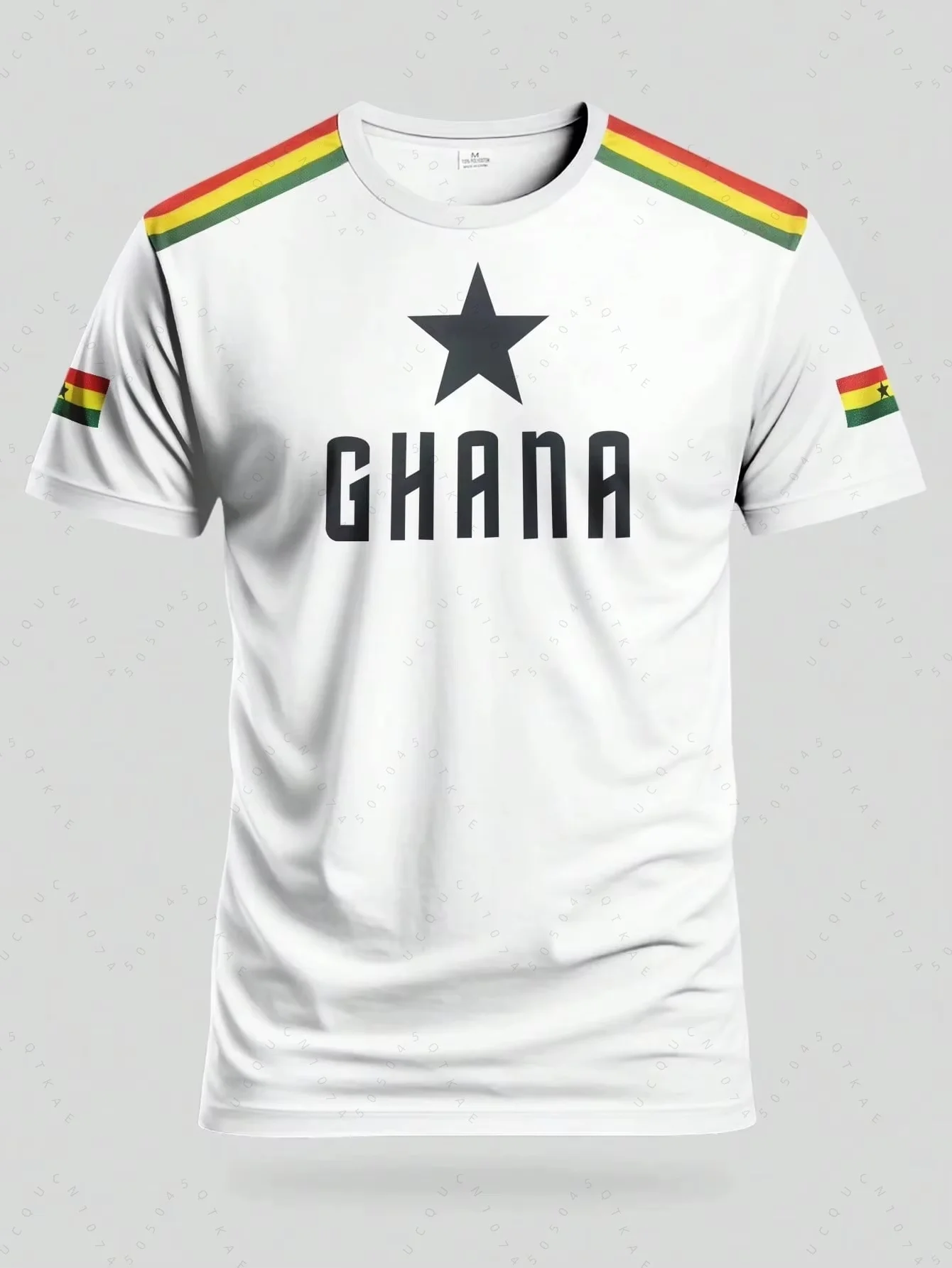 2026 Ghana Jersey Authentic Ghanaian Team Fan Style Suitable For Training Competition Suitable For All Seasons Hiking T-Shirts