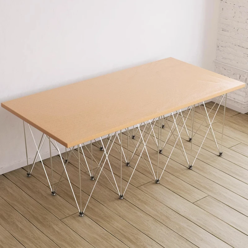 Spider Leg Foldable Adjustable Height Workbench Heavy Duty Bearing 1600kg Stainless Steel Space-Saving Design Workbench with Bag