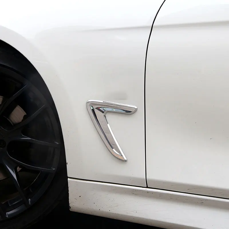 

Suetlcoity для BMW 3 серии F30 F35 2012-2018 ABS углеродное волокно автомобильная боковая крышка вентиляционного отверстия наклейка автомобильные аксессуары