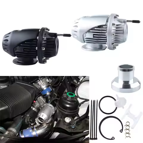 Super SQV Blow Off Valve 4 BOV Turbo for HKS JDM Universal Aluminum SSQV Blow-Off Adjustable Flange IV SQV4 Adapter Forge Sound