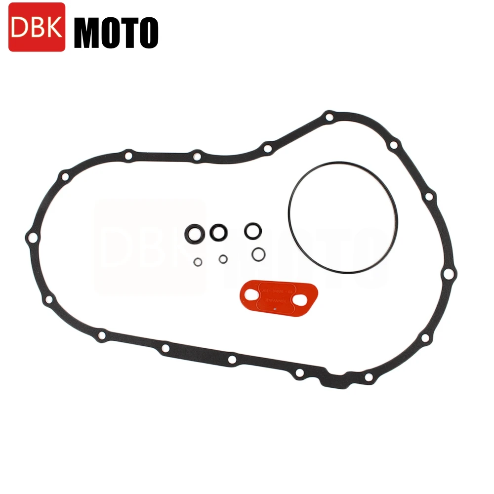 For Harley Sportster 883 2004-2010 2011 2012 2013-2015 Sportster 1200 2004-2019 Clutch Primary Cover Gasket Seal & O-Ring Kit