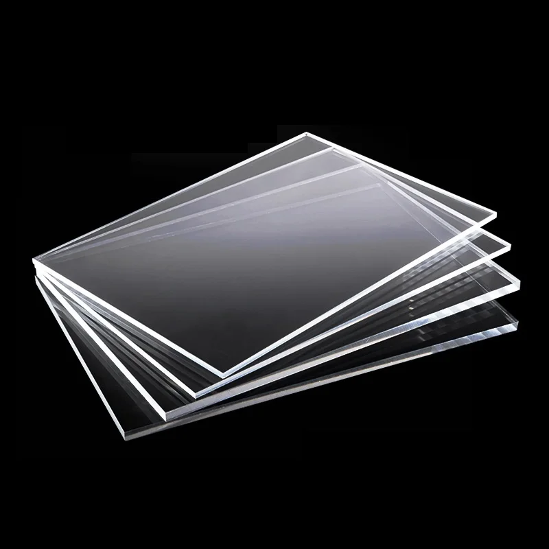 30x40cm DIY Display Clear Acrylic Sheet Transparent Plexiglass Board  Thickness 2mm 3mm 5mm