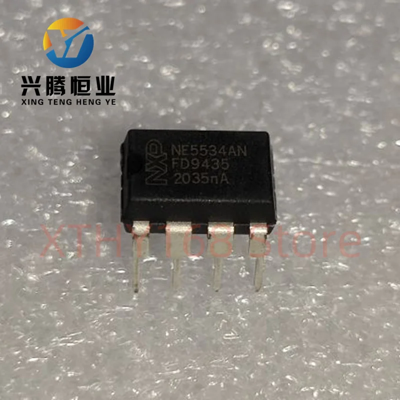 10PCS/lot New OriginaI NE5534AN NE5534ANG or NE5534N NE5534NG NE5534 DIP-8 Low noise op amp