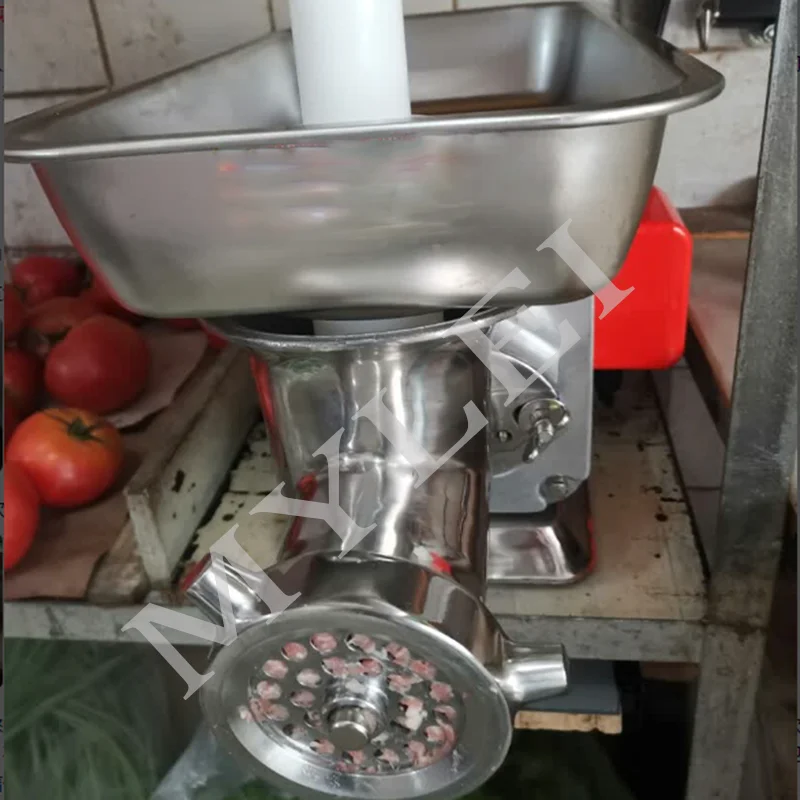 Food Processing Machine Commercial Meat Mincer Stainless Steel Meat Grinder Machine