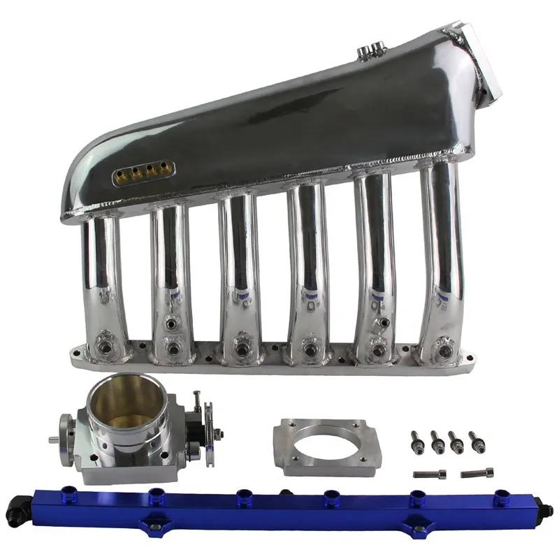 

Intake Manifold w/Throttle body Fuel Rail Kit For E36 E46 M50 M52 M54 325i 328i 323i