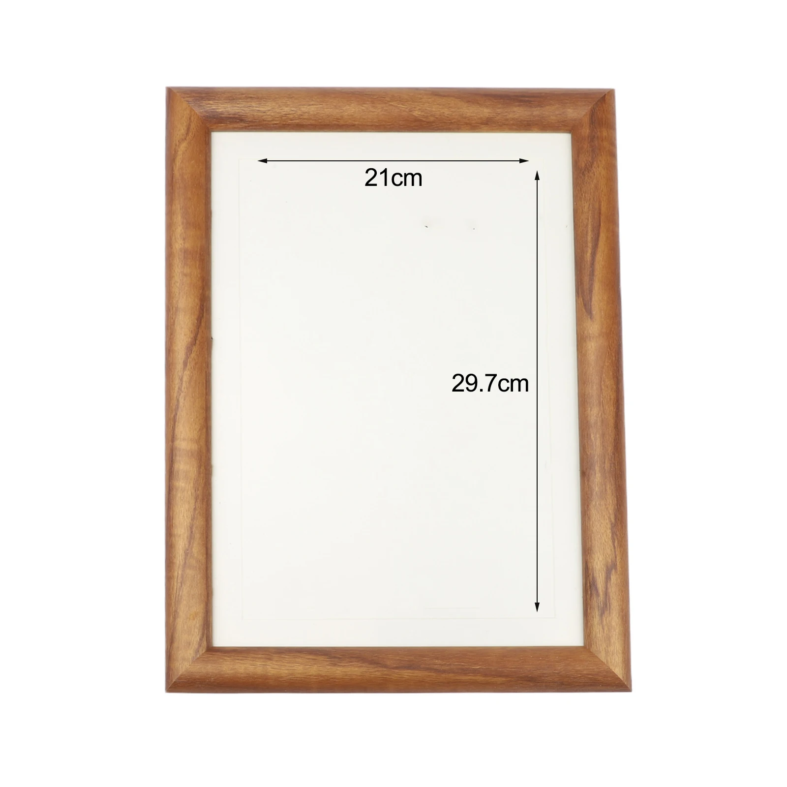 Wooden Picture Frame with Mortise & Tenon Joints Scratch Resistant Glass and Back Loader Clips for Wall Hanging